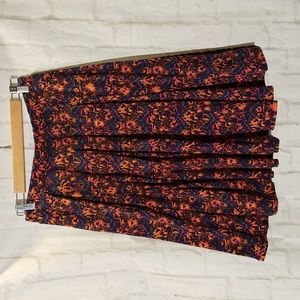 NWOT-Lularoe Madison pleated skirt with pockets